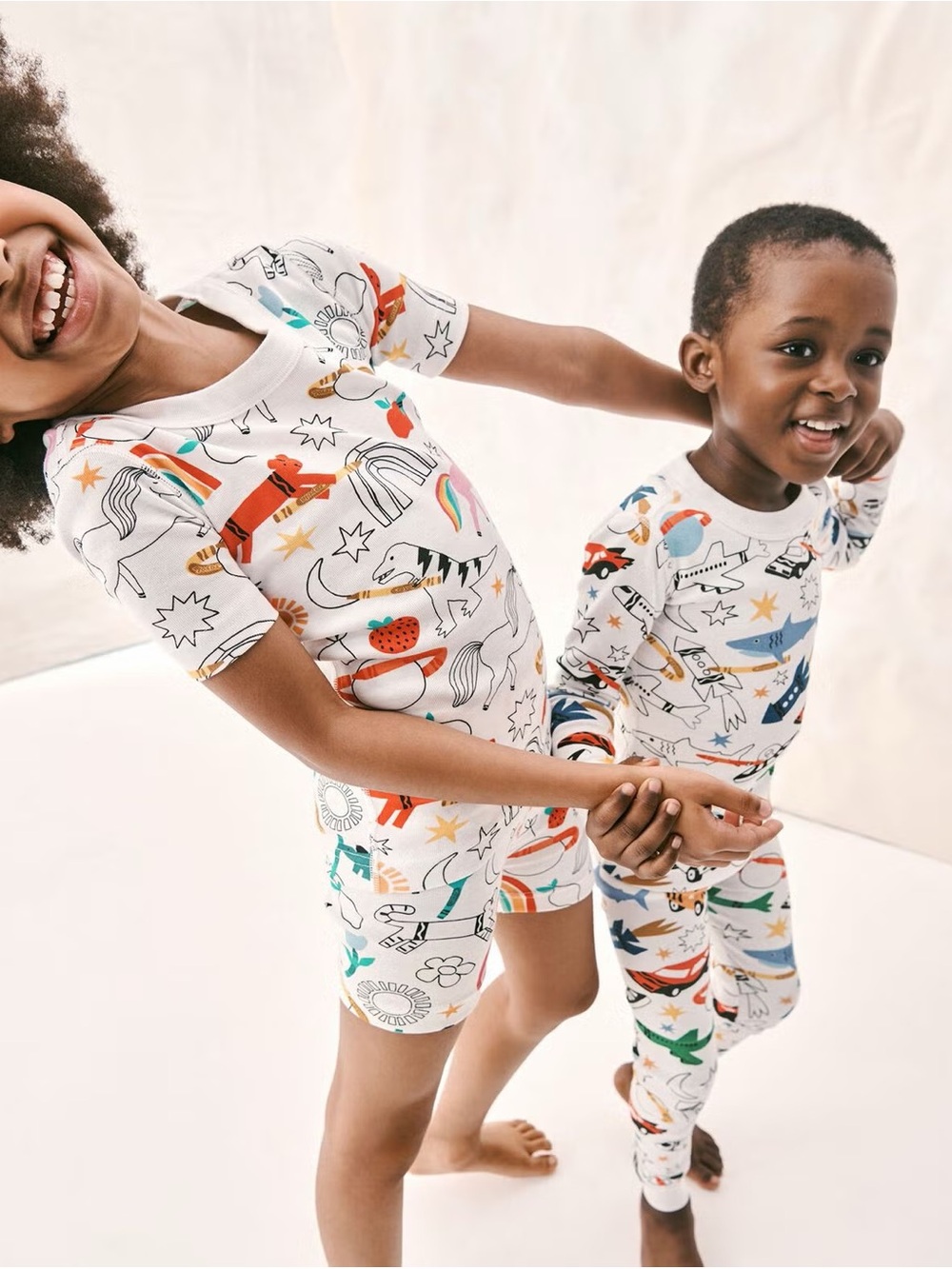 Hanna Andersson X Crayola pj set